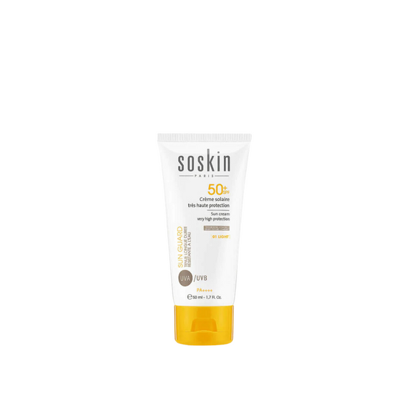 Soskin Tinted Sunscreen Very High Protection SPF50+