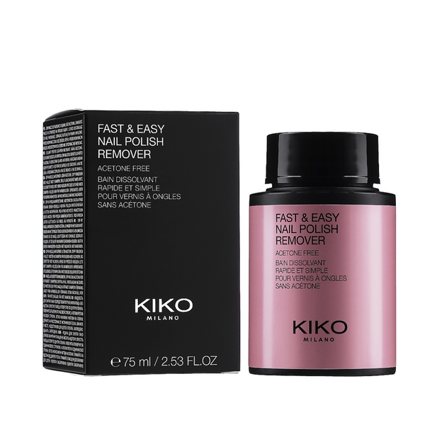 Kiko Milano Nail Polish Remover Fast & Easy Acetone Free