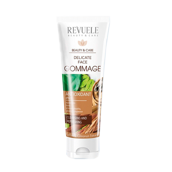 Revuele Delicate Face Gommage With Caffeine and Cinnamon 80ml