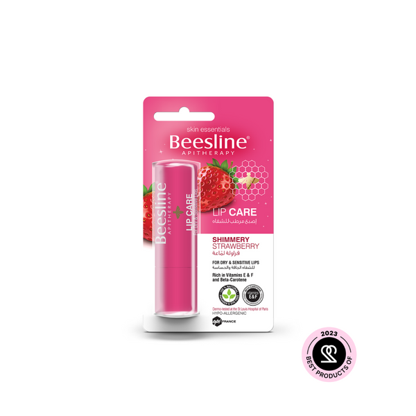 Beesline Lip Care Shimmery Strawberry 4.5 g