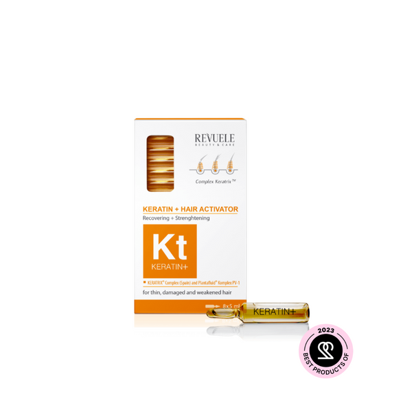 Revuele Keratin+ Ampoules Hair Restoration Activator