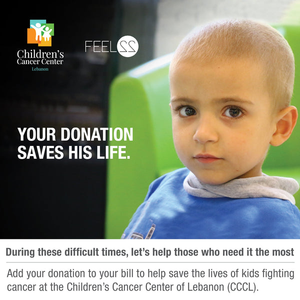 Children Cancer Center of Lebanon x Feel22 - Donation Voucher