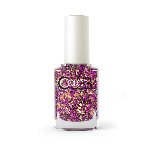 Color Club Glitter Scented Collection Hooked On You Nail Polish