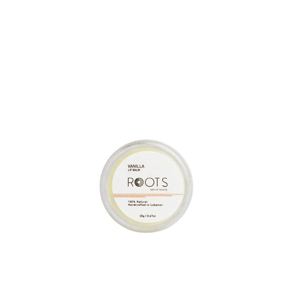 Roots Natural Beauty Vanilla Lip Balm 20g