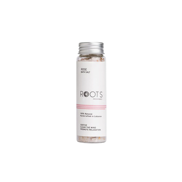Roots Natural Beauty Rose Bath Salt 115g