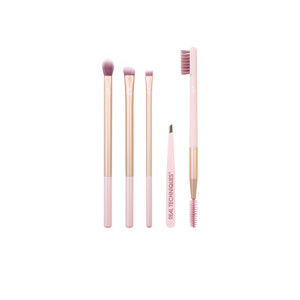 Real Techniques Naturally Beautiful Eye Brush Kit (5)