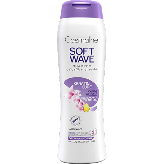 Cosmaline Soft Wave Keratin Cure Shampoo 400ml
