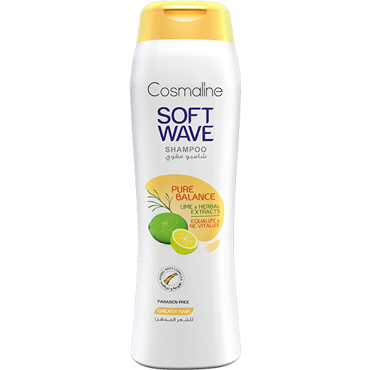 Cosmaline Soft Wave Pure Balance Shampoo - Greasy Hair 400ml