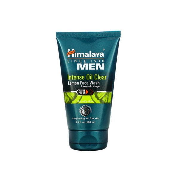 Himalaya Herbals Intense Oil Clear Lemon Mens Face Wash 100ml