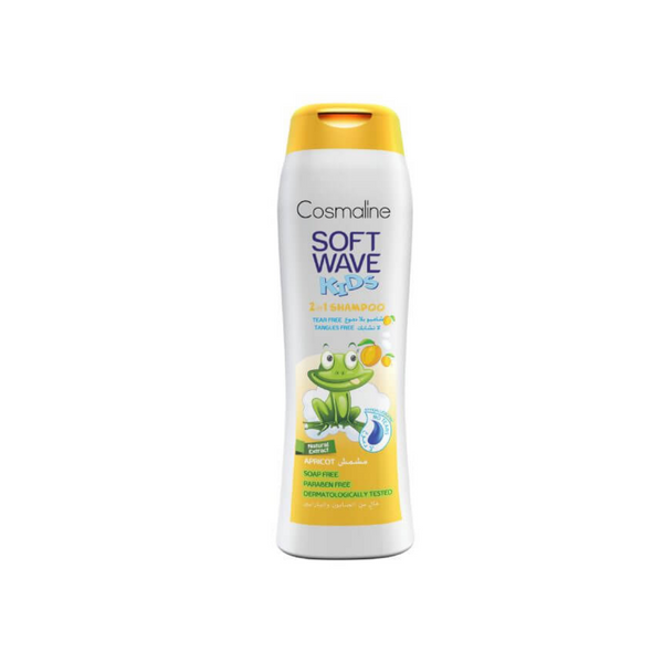 Cosmaline Soft Wave Kids Shampoo Apricot Tearfree 400ml