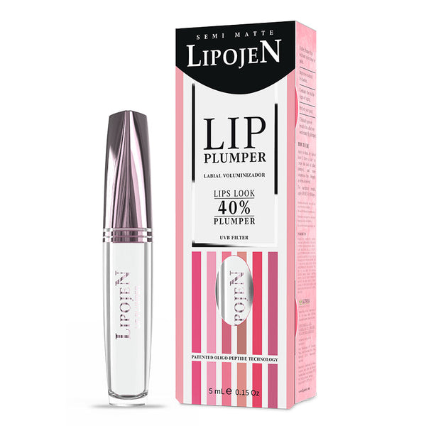 Lipojen Semi Matte Lip Plumper - Volumizing & Moisturizing